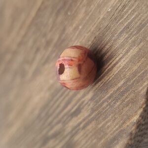 Tiki sunrise patterned bead‎ charm